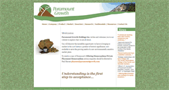 Desktop Screenshot of paramountgrowth.com